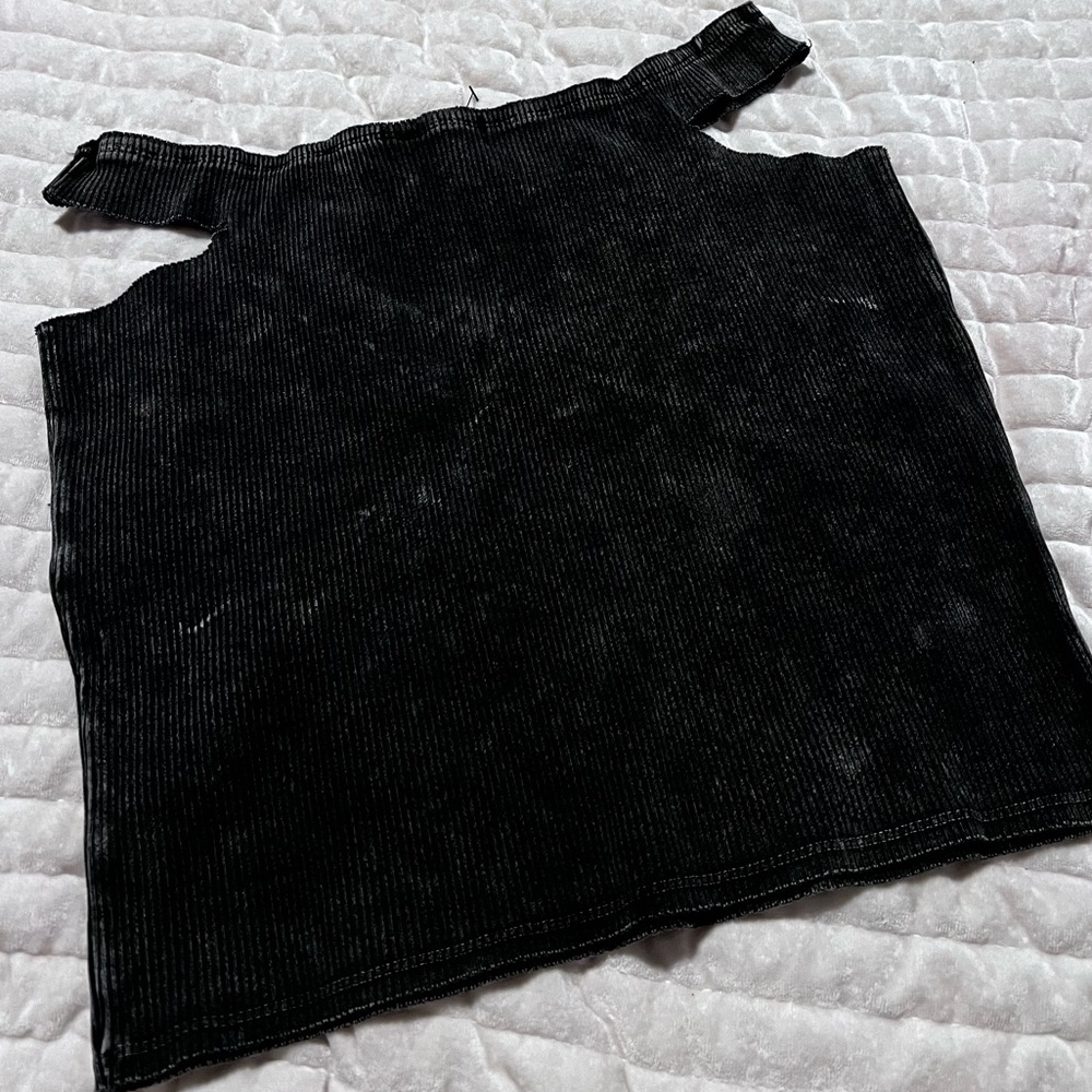 Side Cutout Mini Skirt